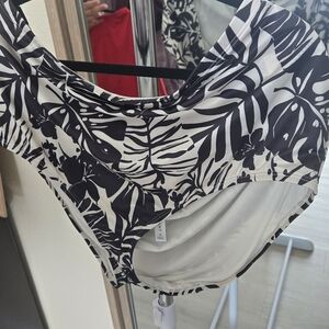 Lane Bryant Black and White Bikini
